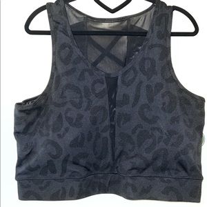 Womens Plus Size Sports Bras Padded Sport Bra Criss Cross Racerback Bras